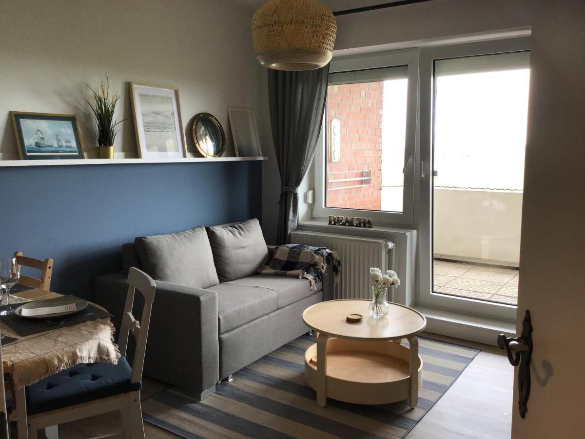 Liebevoll Eingerichtete Ferienwohnung Luettje Koje Dornum Eksteriør billede